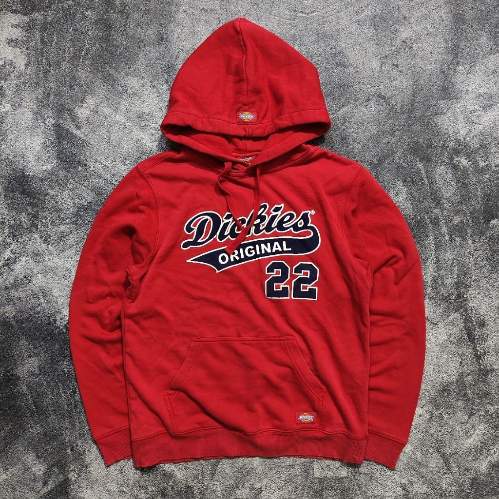 (M) Dickies 22 Velvet Red Hoodie