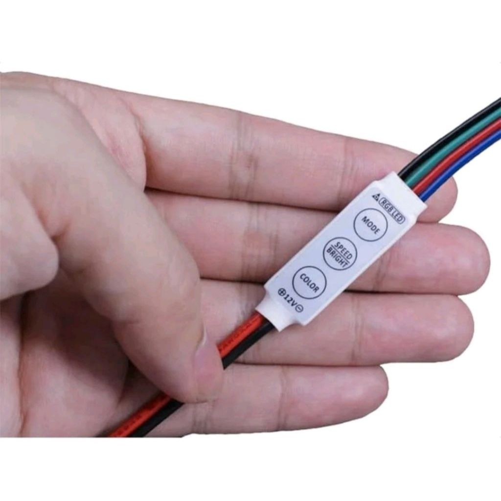 Modul Kontrol Lampu RGB 4 Pin dengan Output 4 Jalur