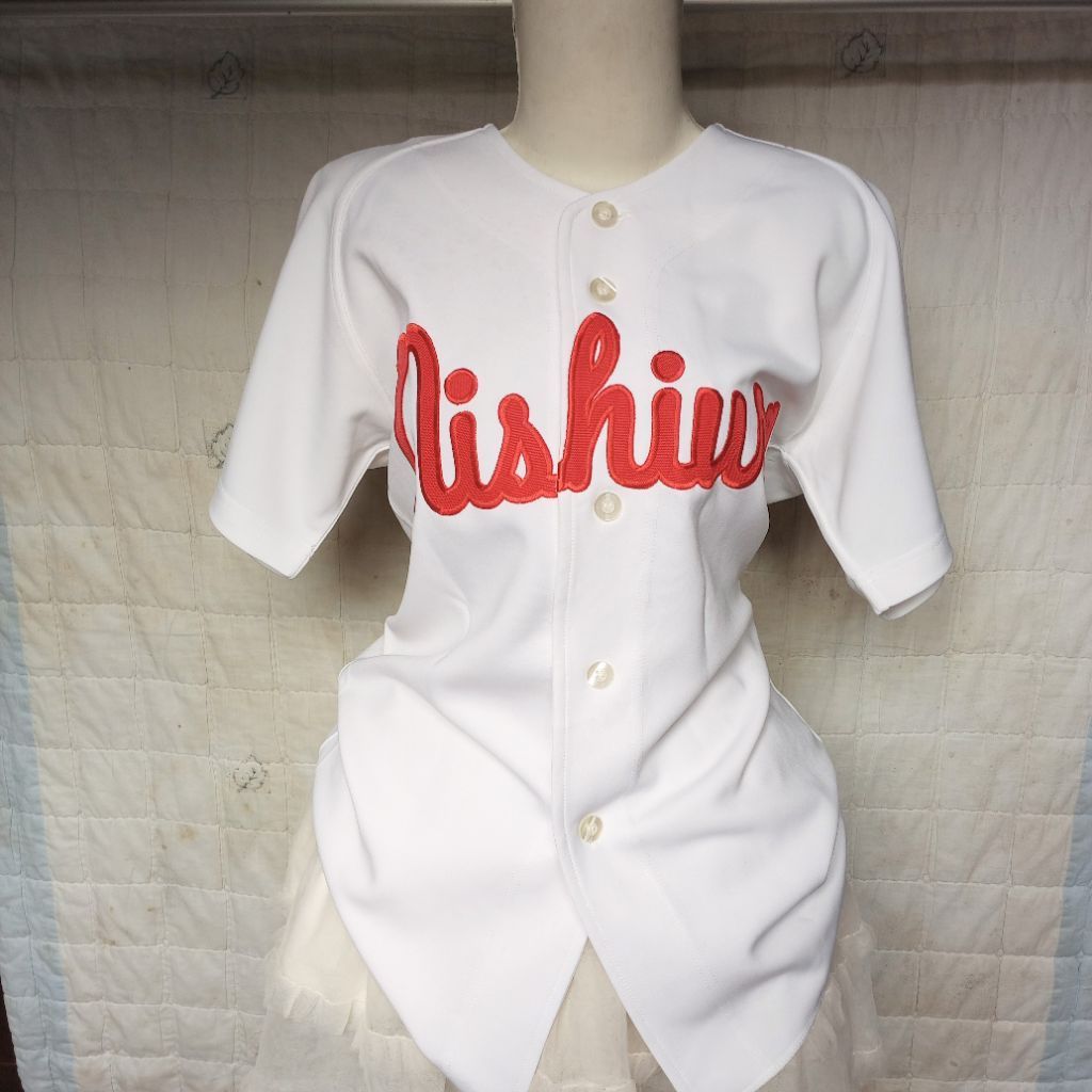 [Preloved dl] baju kaos Jersey baseball tebal