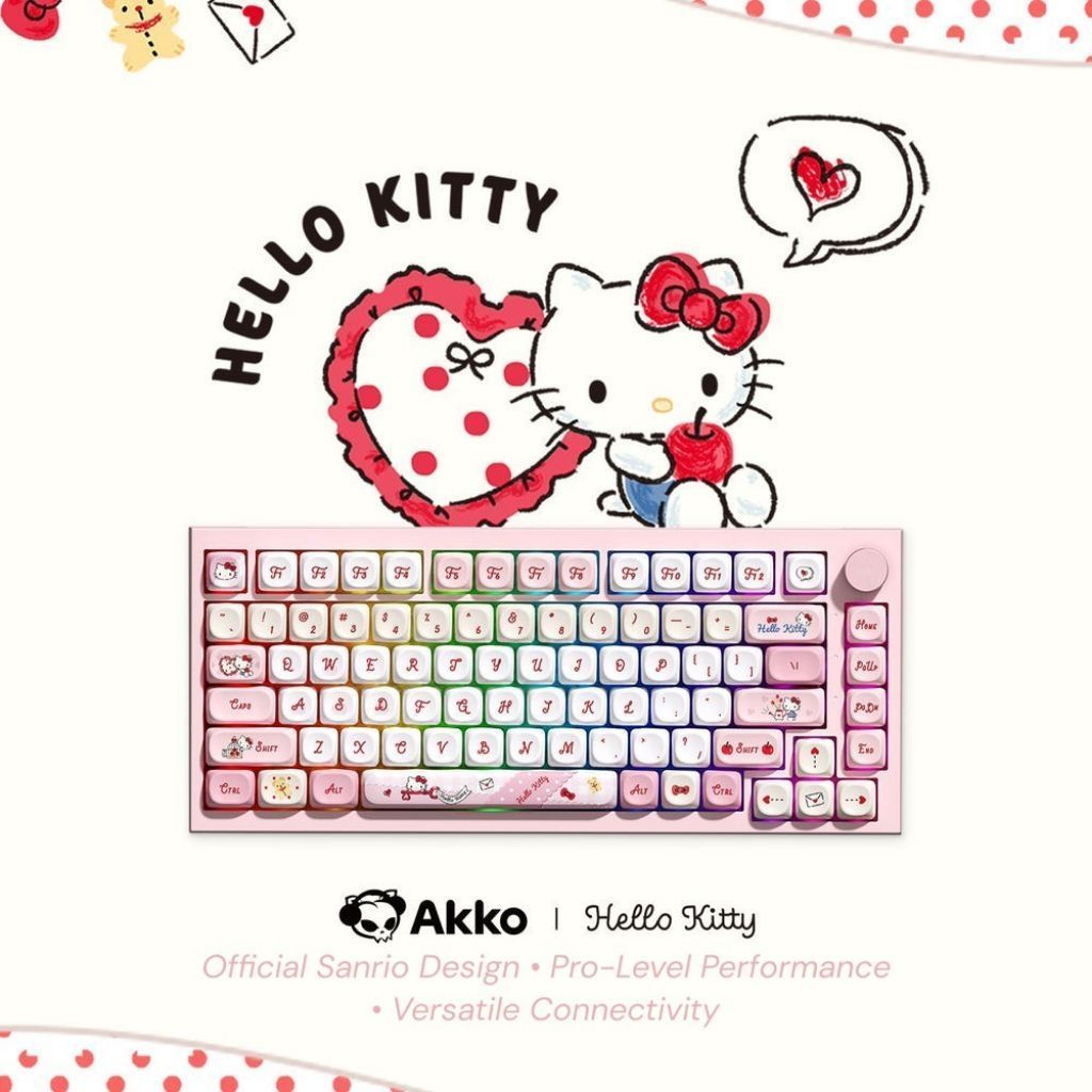Akko x Hello Kitty 5075 V5 Limited Edition Mechanical Keyboard