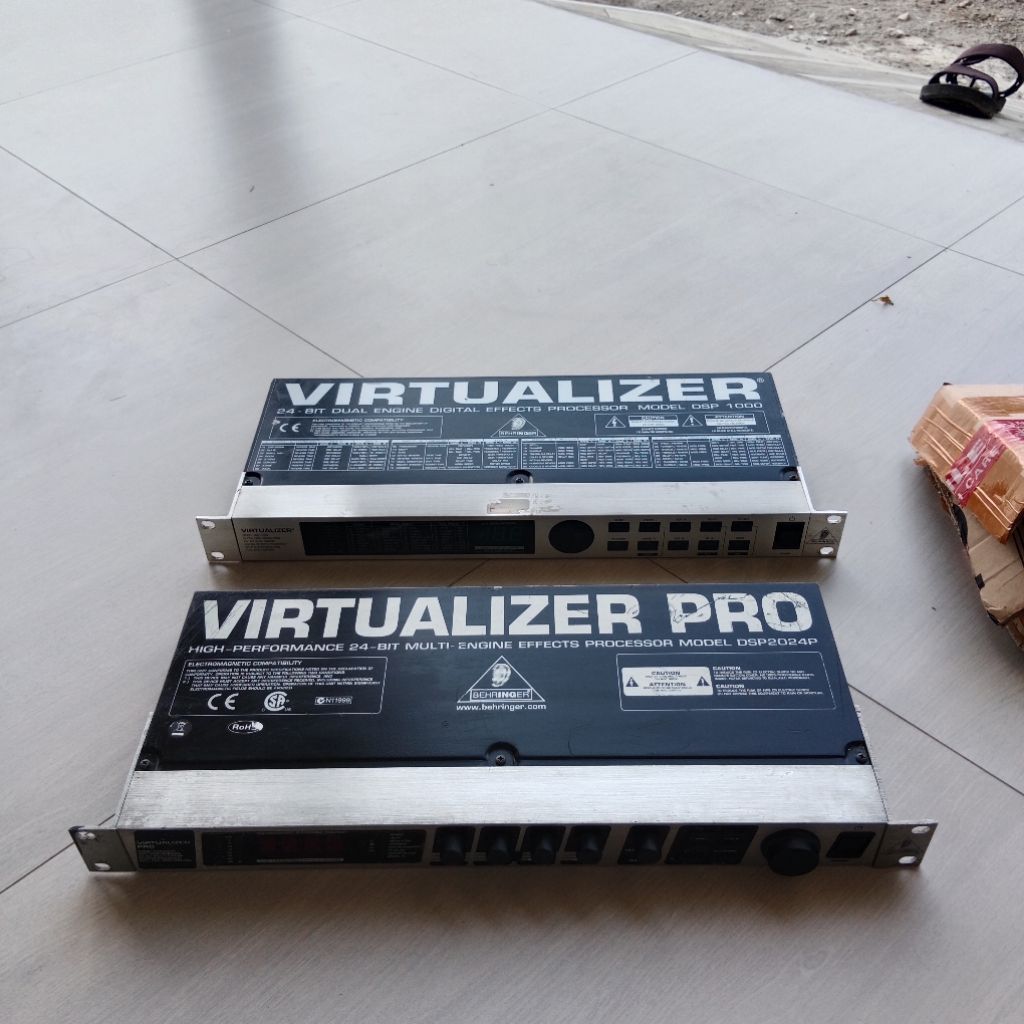 Efek vocal Behringer Virtualizer dsp1000 original german pcb hijau josjis
