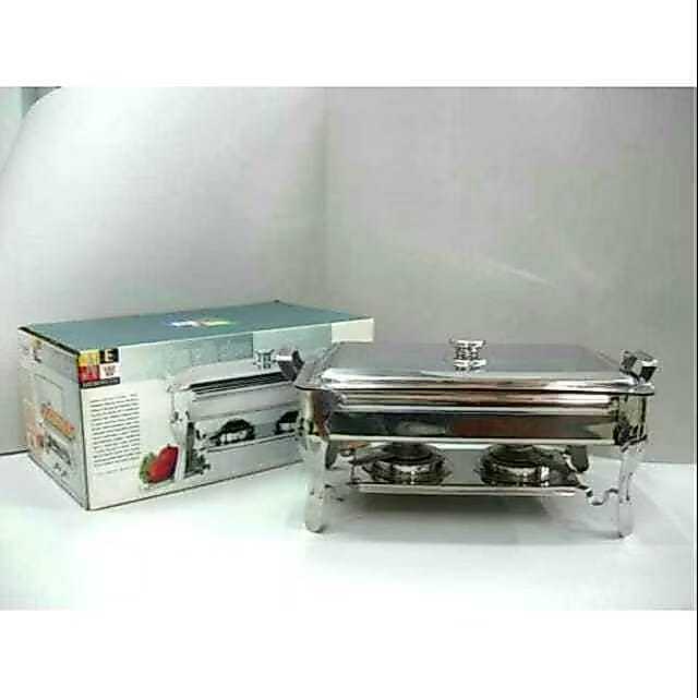 Panci Prasmanan/ Maspion Super Pan With Stove/ Wadah Prasmanan 2 Tungku Kompor