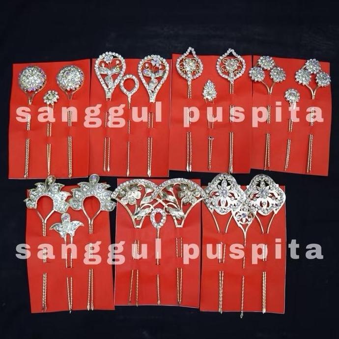 Tusuk Sanggul / Tusuk Konde / Tusuk Sanggul Permata / Tusuk Rambut / Perhiasan Rambut / Aksesoris Ra
