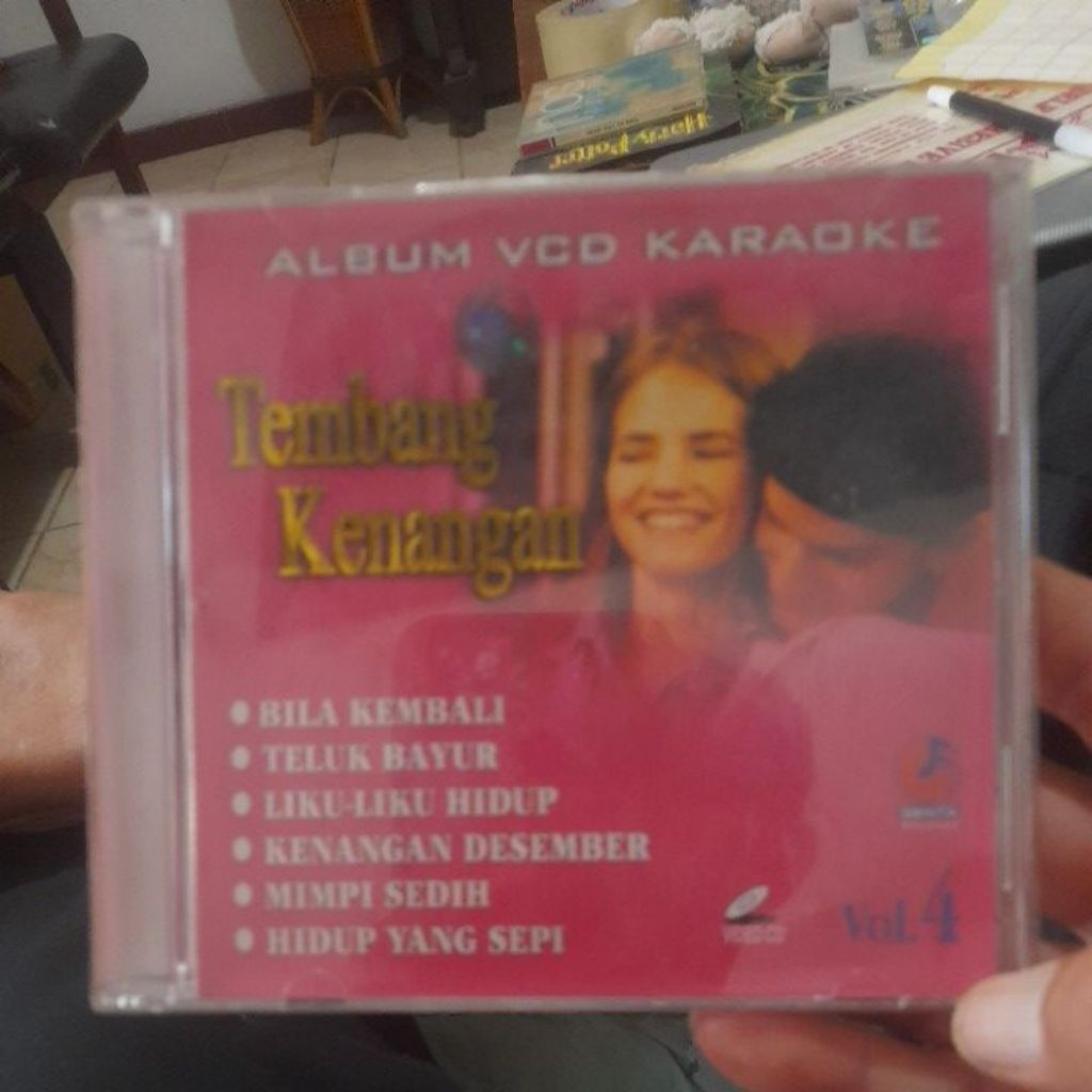 vcd lagu album vcd karaoke tembang kenangan (R52)