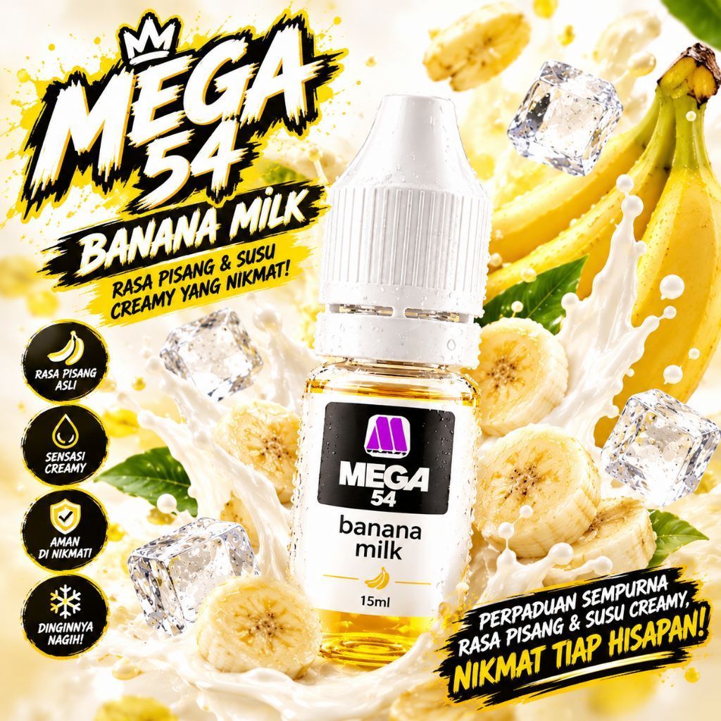 liquid flavor cake/minuman banana 15/30ml