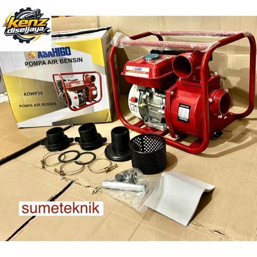 Waterpump WP30 Asahigo 3" GX200 7,5HP Alkon WP30 Pompa Air Sawah WP30 Pompa Irigasi 3" Asahigo WP30