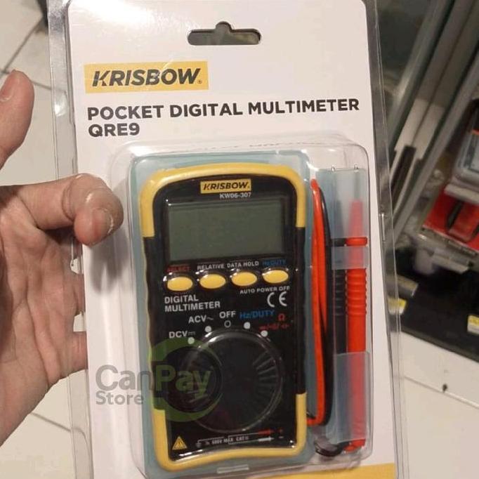 Krisbow Alat Ukur Multimeter Digital Digital Multimeter