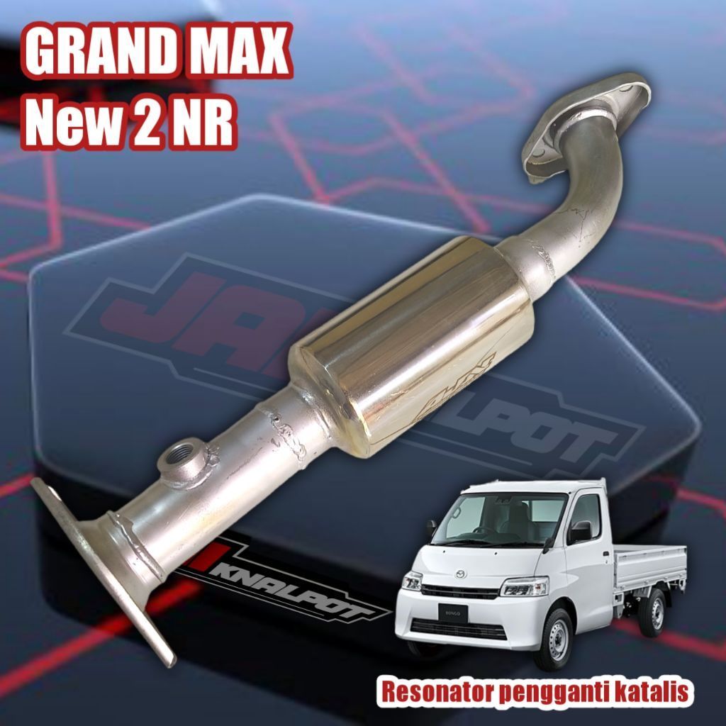 GRAND MAX knalpot bagian depan pipa pengganti katalis