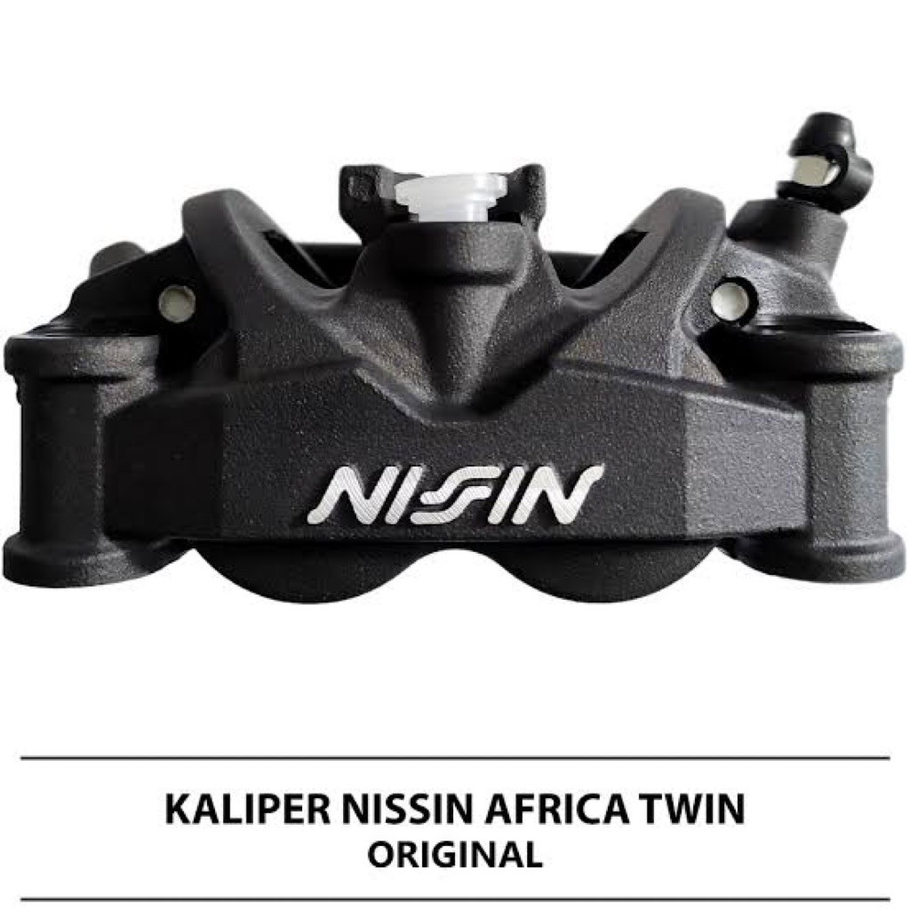 Kaliper Rem Motor Nissin 4 Piston - Twin Africa, Original Thailand