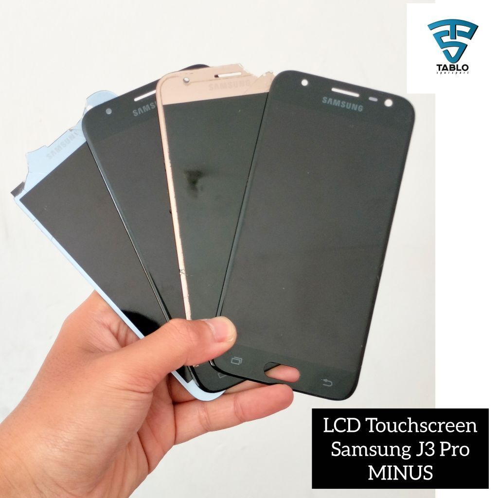 lcd j3 pro j3110 original copotan retak sentuh normal garansi