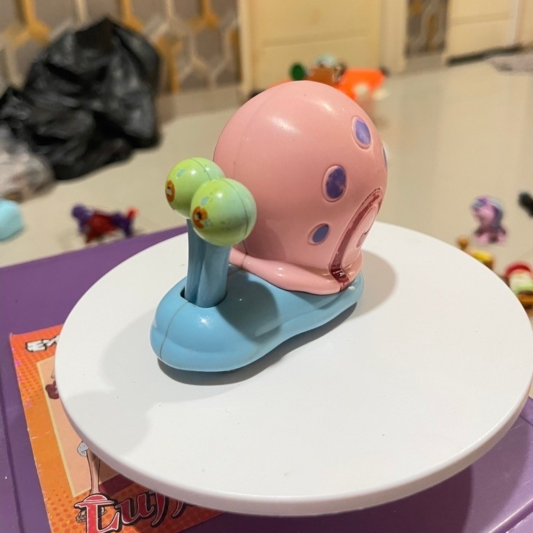 Mainan Figure Siput Gary — Mainan KFC Spongebob Squarepants Koleksi Langka
