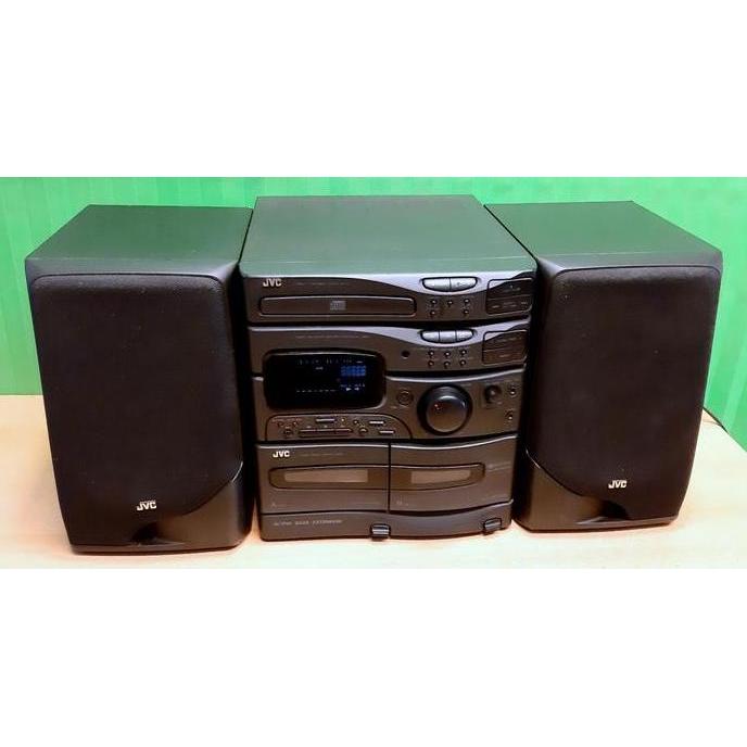 JVC hifi stereo audio system radio tape player radio compact system mx-s2