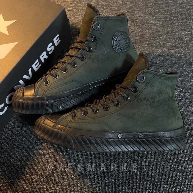 Converse CTAS Bosey Mountain Club Leather Black Hi