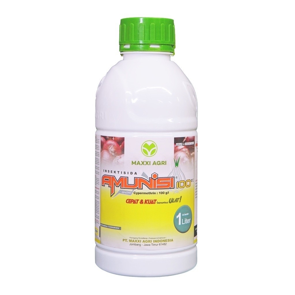 AMUNISI 100 EC 1Liter Insektisida Cypermethrin 100 g/L Maxxi Agri