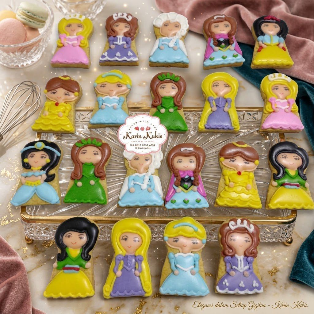 Kukis Hias, Kukis Karakter Princess