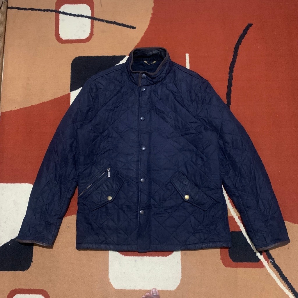 Barbour Powell Quilt Jacket | Bomber Barbour | Jaket Barbour Second