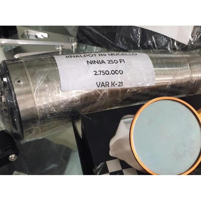 Knalpot R9 Mugello Kawasaki Ninja 250 diskon (TERBAIK) (TERBARU) (TERMURAH)