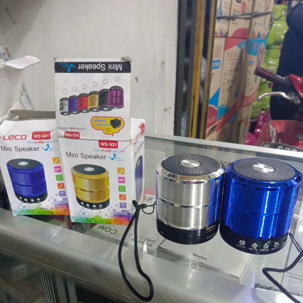 Speaker Fleco ws931 Speaker Mini Bluetooth FC PROMO Musik Super Bass Portabel
