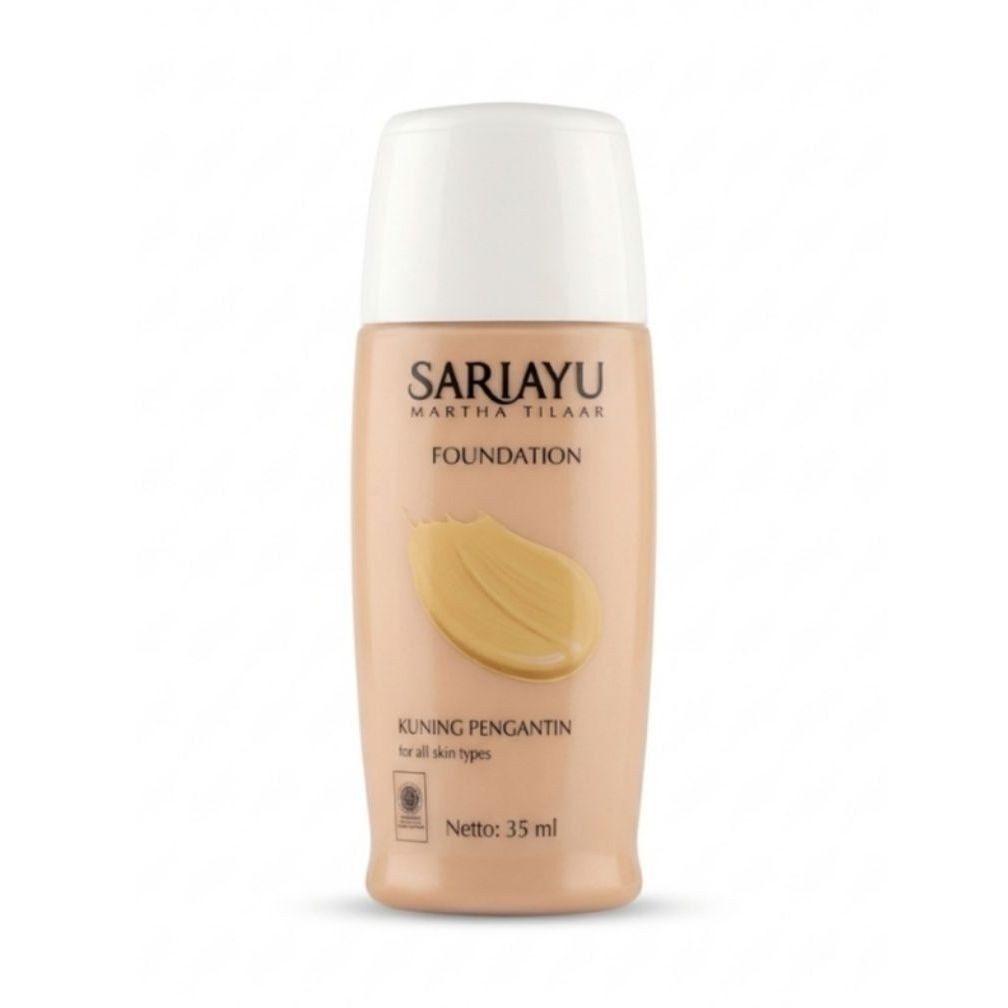 Sariayu Martha Tilaar Foundation Kuning Pengantin untuk semua jenis kulit 35 ml