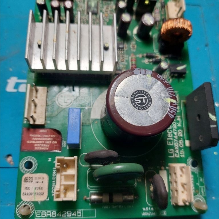 Modul PCB Kulkas Freezer Inverter LG 4580/4596/4552/4533 Original copotan 100% normal