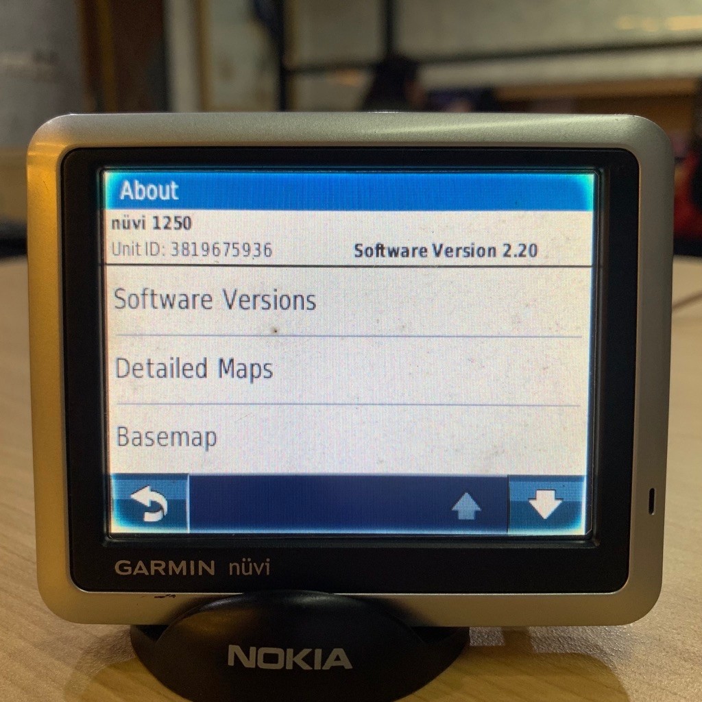 (Bekas) GPS mobil garmin nuvi 1250