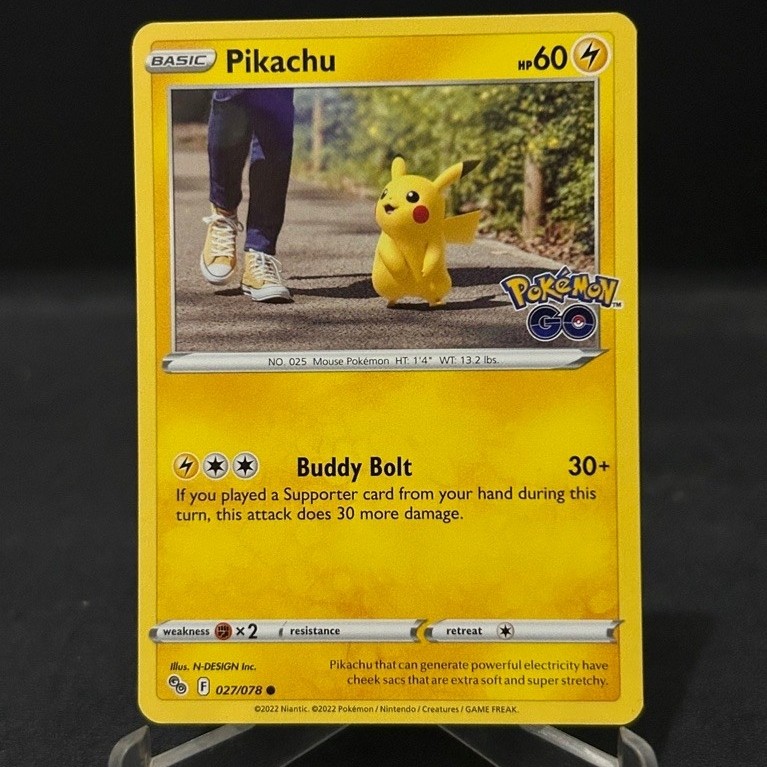 kartu pokemon go pikachu