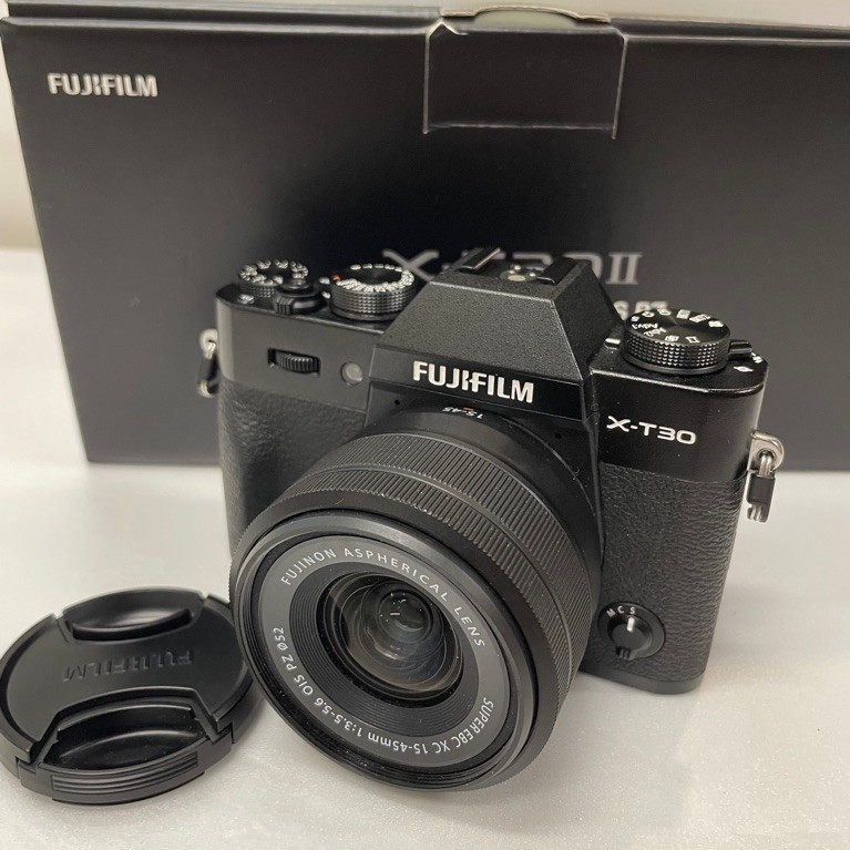 Fujifilm XT30 II XT30 Mark II Lensa kit 15-45mm Black Second