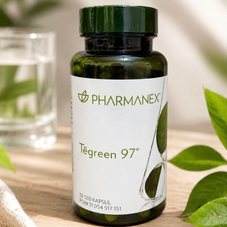 ED 02/28 tegreen97 isi 120 kapsul teagreen teh hijau tegreen120