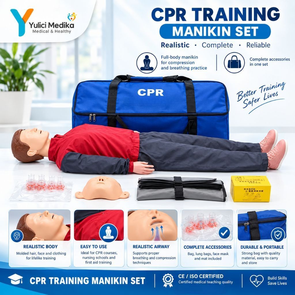 Phantom manikin CPR full body / Phantom Manikin Model Ukuran Tubuh