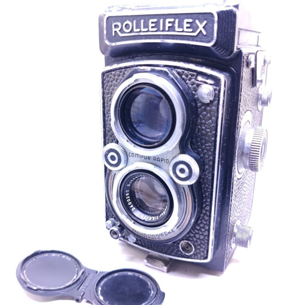 Kamera analog Rolleiflex camera film rare jadul