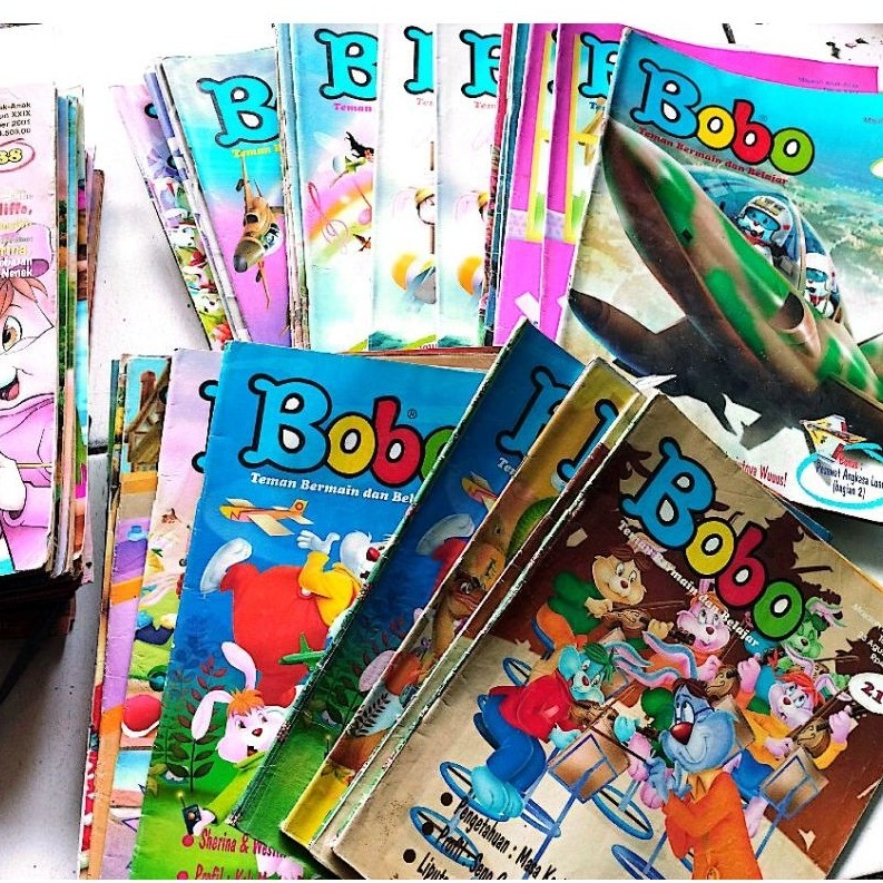 MAJALAH ANAK "BOBO" TAHUN 2001
