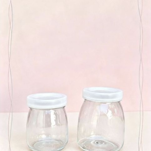Toples kaca mini