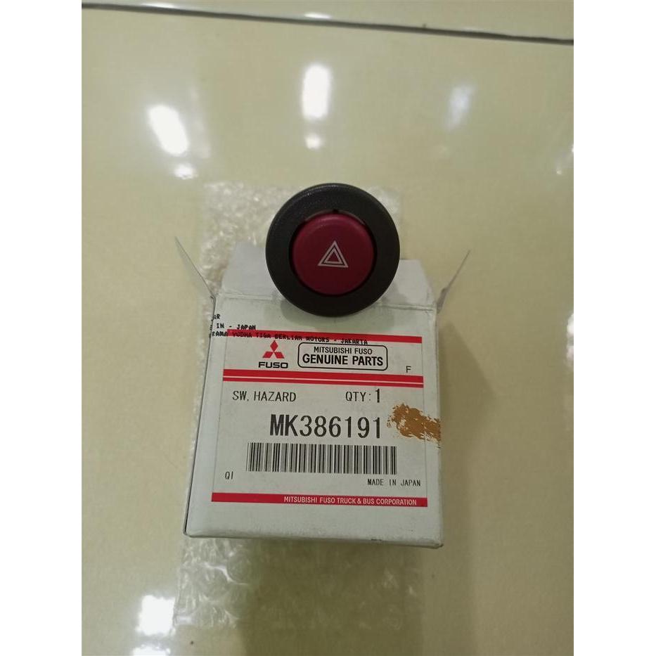 Switch Hazard Warning Tombol Lampu Hazard Colt Diesel Canter Mk386191 Original Dan Terpercaya