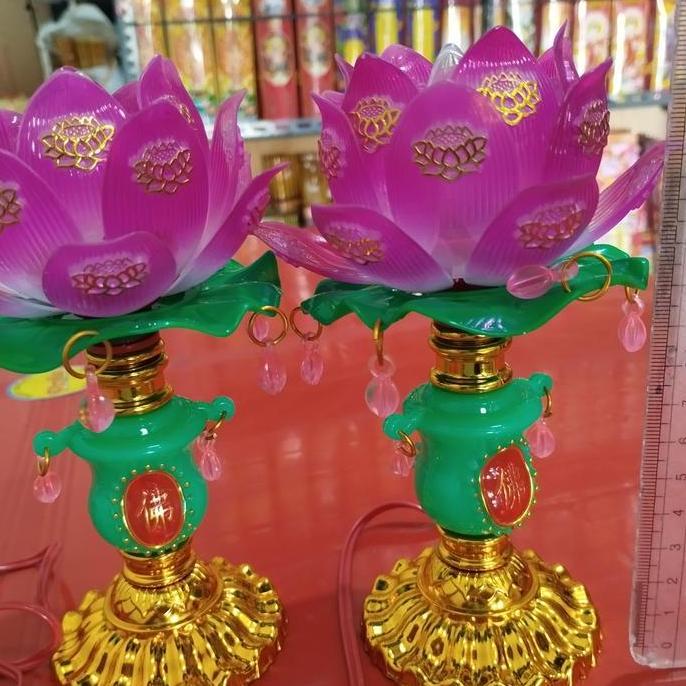 lampu altar sembahyang teratai sembahyang LED