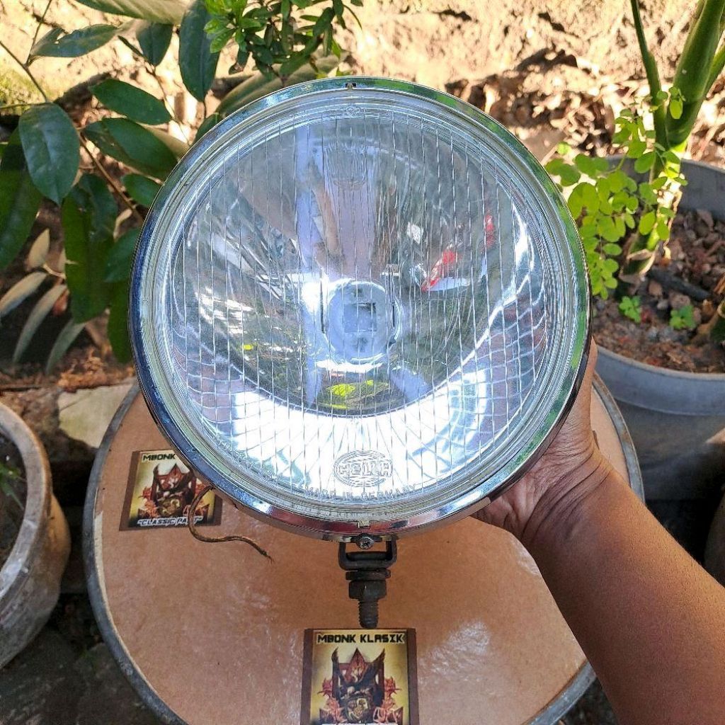 lampu reflektor headlamp hella made in germany 6 ¼ inch ORIGINAL foglamp hella germany lamp hella la