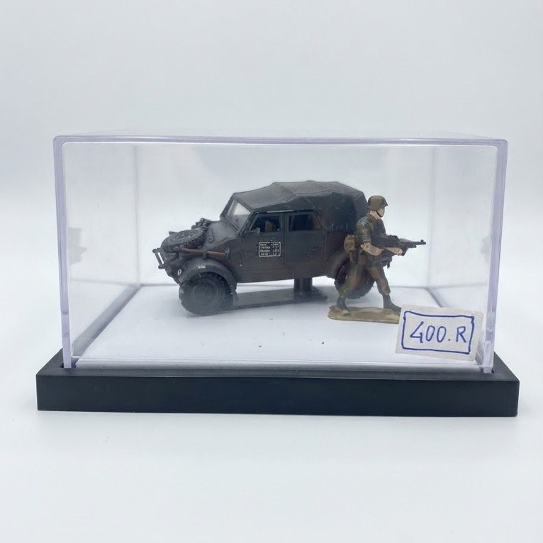 DIECAST VW KUBELWAGEN WWII GERMAN ARMY - FIGUR TENTARA