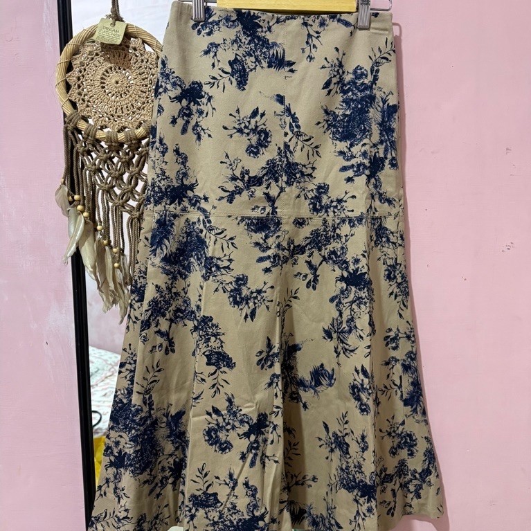 Mila Owen flowers midi skirt