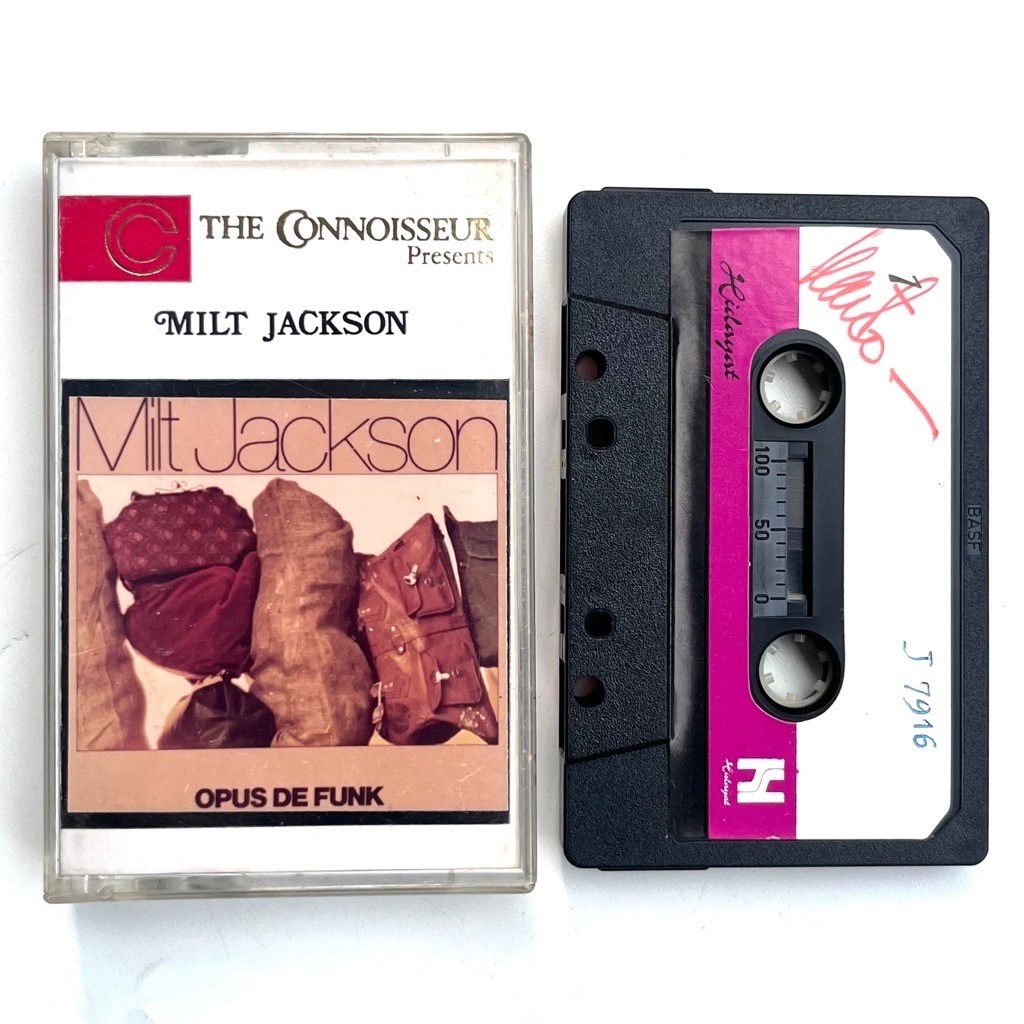 Kaset Pita Jazz Milt Jackson - Opus De Funk (JAZZ CONNOISSEUR / HIDAYAT RECORDS)