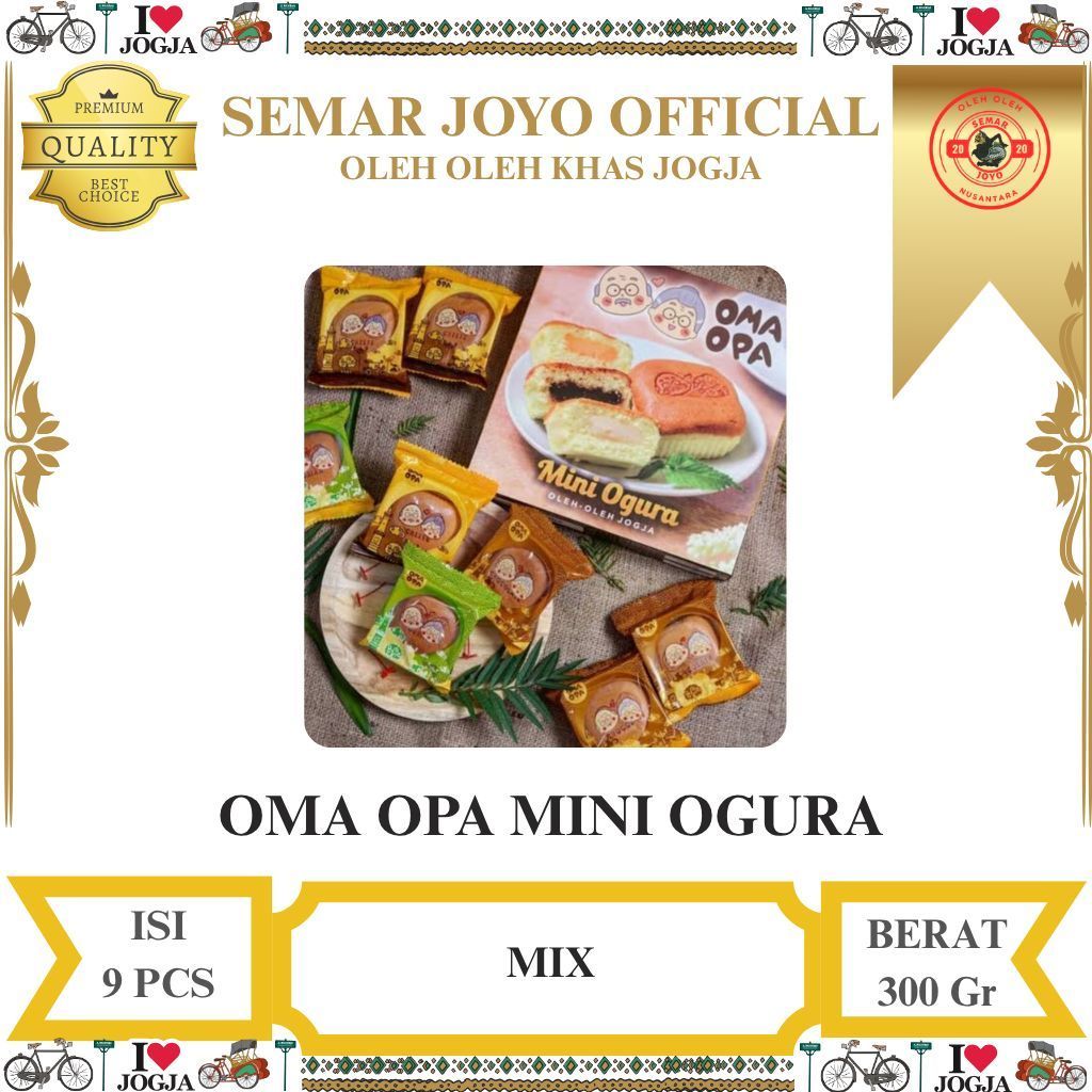 Oma Opa Mini Ogura khas jogja