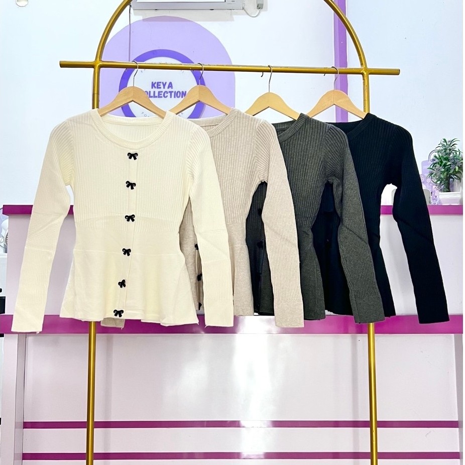 BLOUSE KNIT IMPORT/BLOUSE RAJUT IMPORT