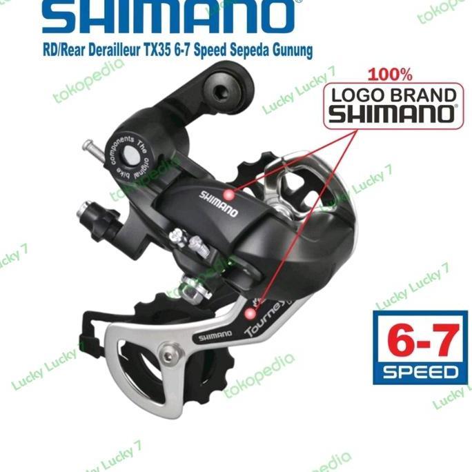 RD Shimano Tourney 8 speed RD Sepeda Shimano 8 Speed TX35 OEM