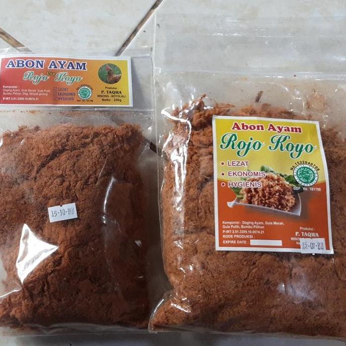 Abon Ayam Rojo Koyo