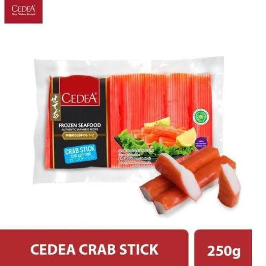 Butter- Cedea Crab Stick Mini 250 Gram Olahan Ikan Berbentuk Kepiting