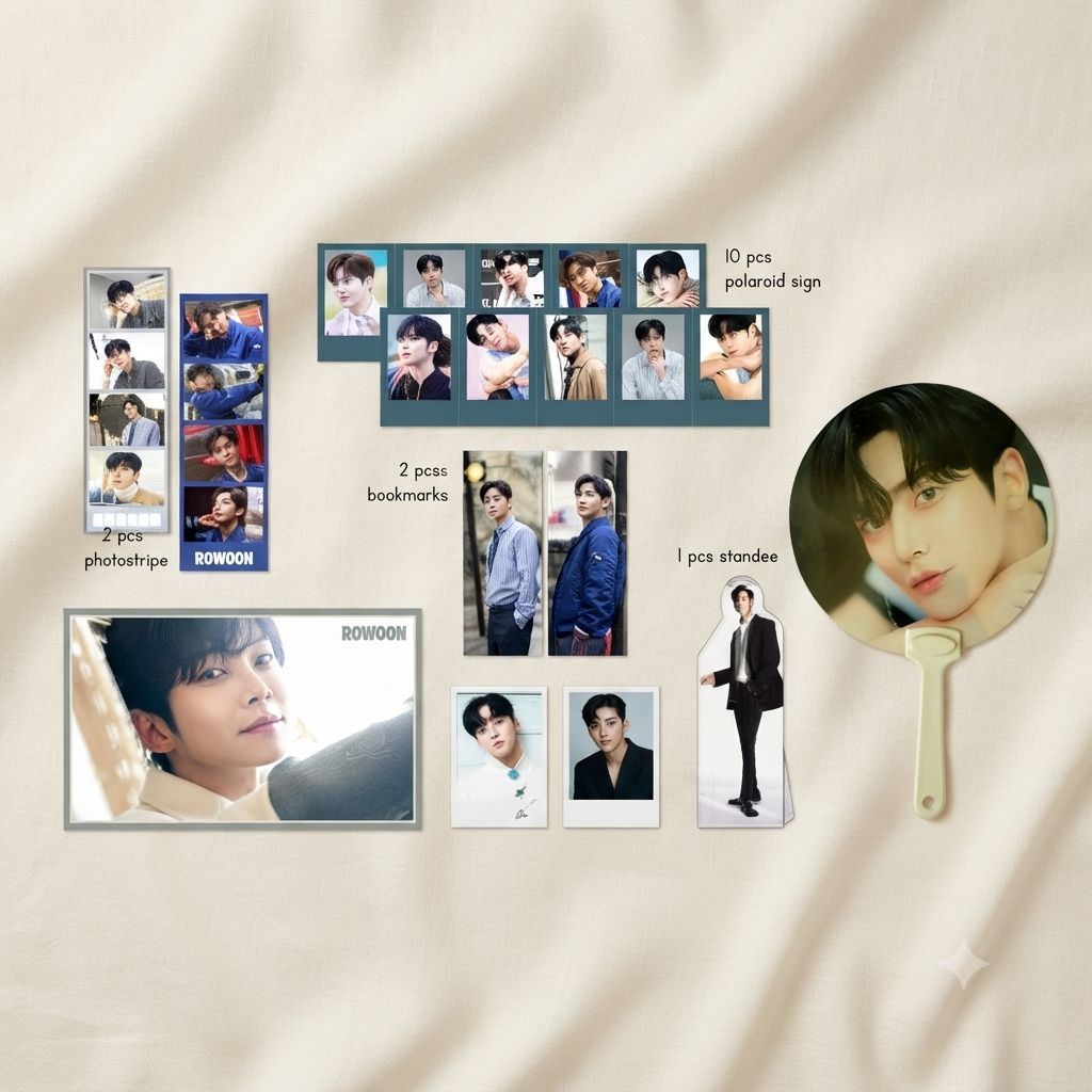 Paket/Mini Fankit Actor Rowoon SF9 | Extraordinary You