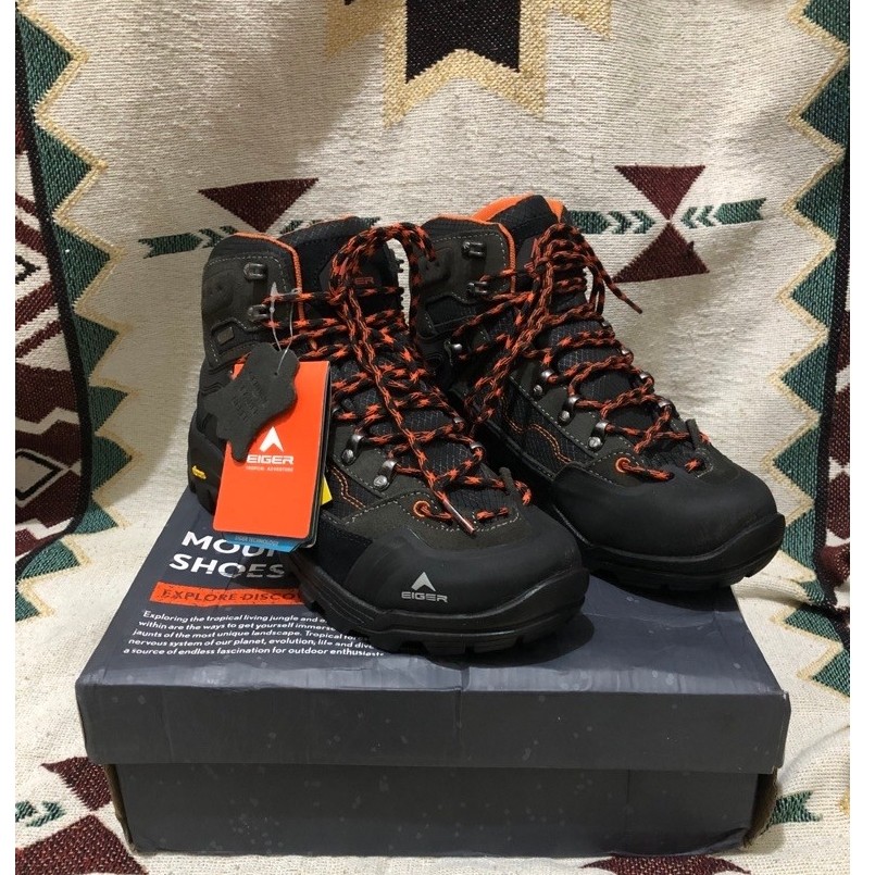 (HARGA NET / PAS) EIGER POLLOCK SIZE 41 USED CONDITION LIKE A NEW / EIGER BOOTS / BOOTS / BOOTS EIGE