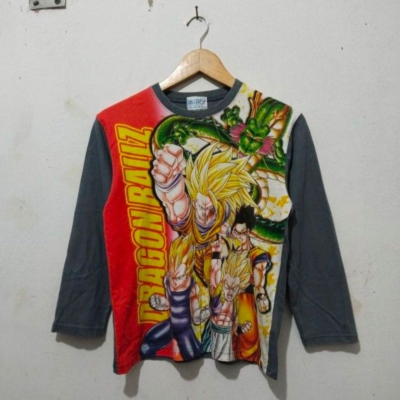 KAOS TANGAN PANJANG DRAGON BALL SECOND BRANDED