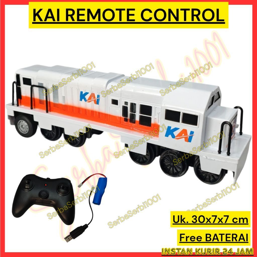 REMOTE CONTROL KERETA API / KERETA API REMOT KONTROL