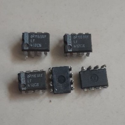 IC LF412CN Original Nos Dual Op amp lf412cn Untuk Elektronik Kompatibel Industri