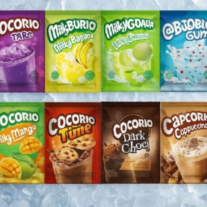 cocorio minuman bubuk instan 1 renteng (10 sachet @6 gr)