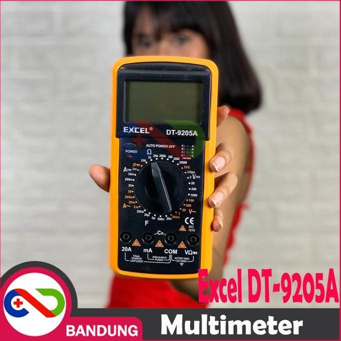 EXCEL DT 9205A DT-9205A MULTIMETER DIGITAL AVO METER AVOMETER